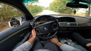 BMW 745d e65 2007 [330HP] - POV Drive
