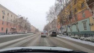 Катаемся по городу Оскемен-Усть-Каменогорск! 29.12.2022г. Восточный Казахстан! Города Казахстана!