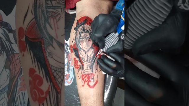 Itachi Naruto tattoo