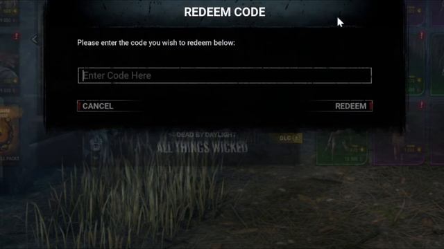 NEW ALL WORKING CODES FOR DEAD BY DAYLIGHT 2024 TODAY
