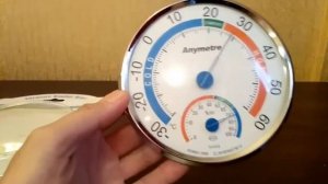 Термометр-гигрометр Anymetre TH-101E. Посылка из Китая. Aliexpress.