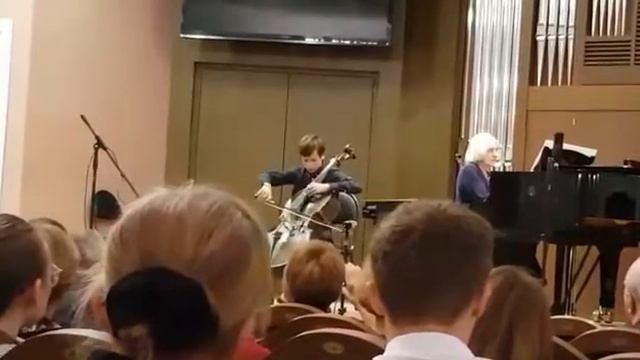 Евланов Тихон. Концерт в ЦМШ смотреть онлайн