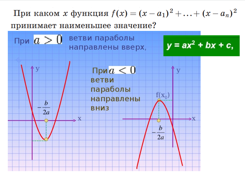 Принять функцию