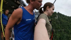 Банджи джампинг Skypark Сочи 207 метров видео с GoPro