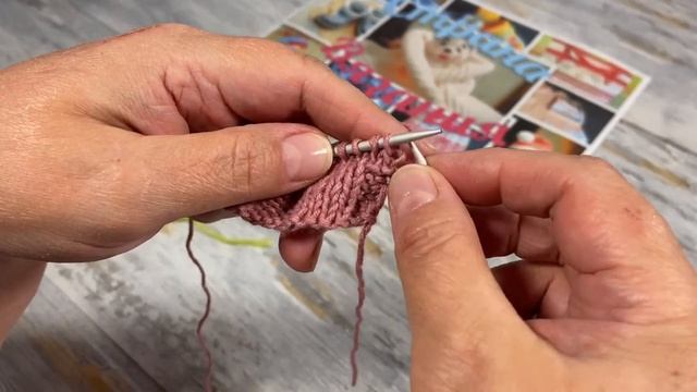 Узоры спицами. Узор «Колокольчики». Knitting patterns. Bells pattern. смотреть онлайн