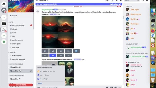 Photography and AI Art - Mid Journey