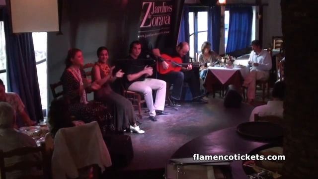 Jardines de Zoraya Flamenco Show in Granada - Video 2 (Flamencotickets.com) смотреть онлайн