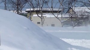 Снегоход OHARA SM 50 на военном полигоне в Японии.