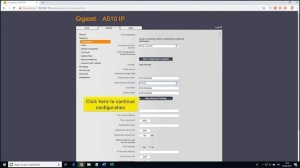 English - Tutorial to set up the voip phone Gigaset A510 IP, C530 IP and other models