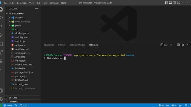 6. Mongodb desde el Datasource LB4
