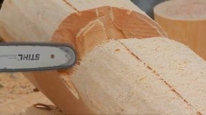 Канадская рубка. Рубка сруба 10-12