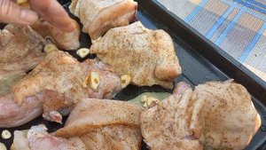 Вкусная Курочка с Картошкой в Духовке на Ужин или Обед готовим с вами вместе