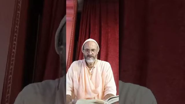 2020.09.06 Оскарбления при поклонении Божеству | Шрила Б.С. Хришикеш Махарадж смотреть онлайн