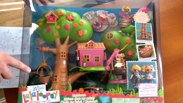 Обзор детской игрушки mini lalaloopsy домик на дереве смотреть онлайн