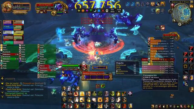 Paladin Tank Sha Del Orgullo Hc World of Warcraft Mop 5.4.8 смотреть онлайн