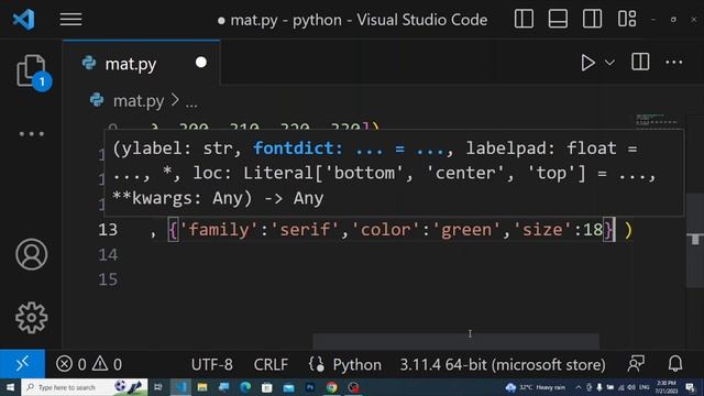 Matplotlib Labels and Title part two with CSS for Beginner(Basic Info) смотреть онлайн