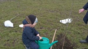 Посадка саженцев! Шикарный день) Любимые в гостях!) Переехали жить в село)