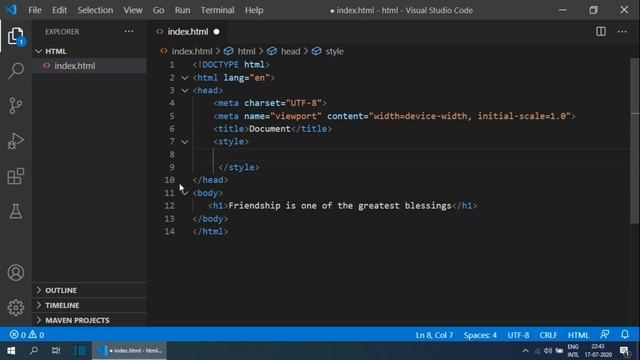 07. Block and Inline Elements with Div and Span Tags