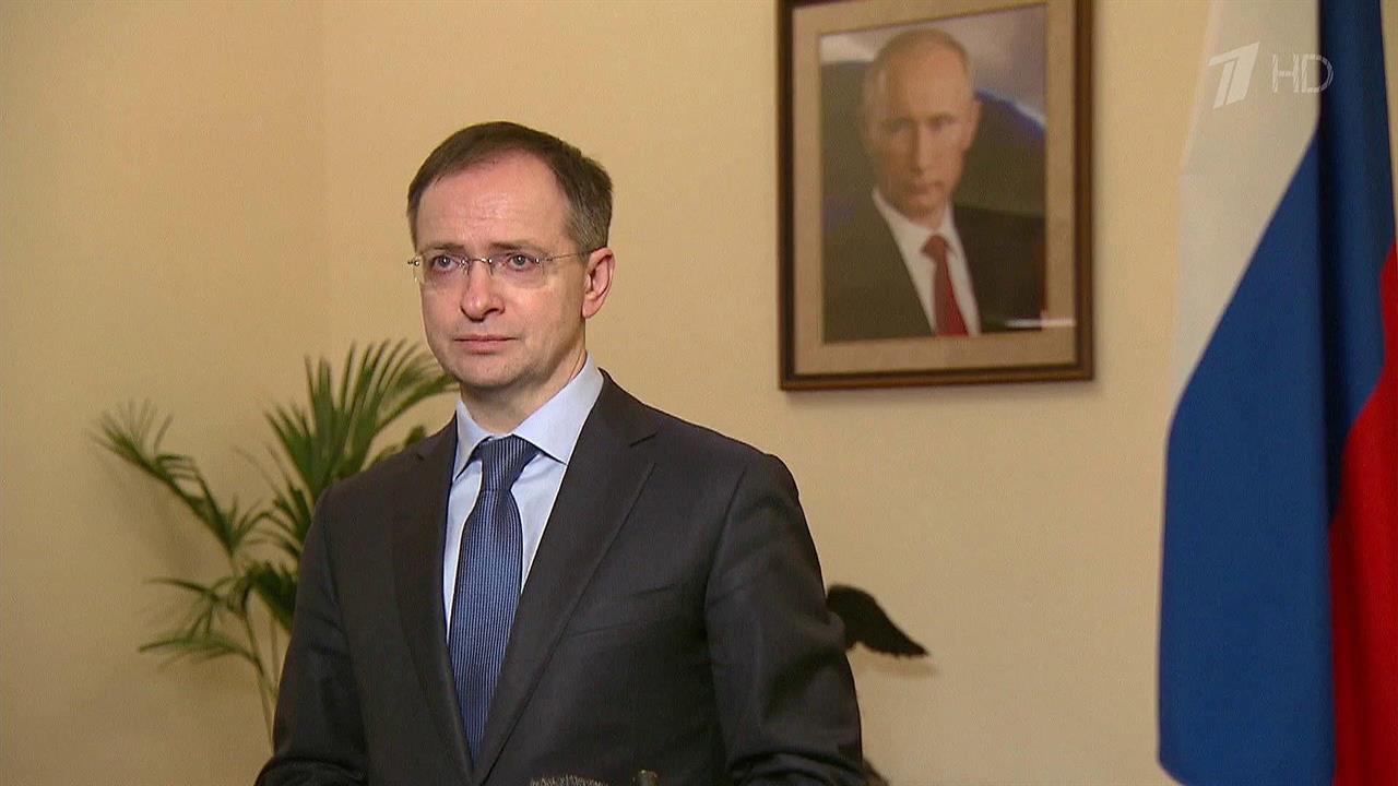 Глава российской делегации Владимир Мединский рассказал о ходе переговоров с делегацией Киева