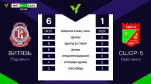 15.10.2023 Витязь - СШОР-5 Смоленск / ЮФЛ Центр - 3 / 32 тур 2008 г.р. 10-00