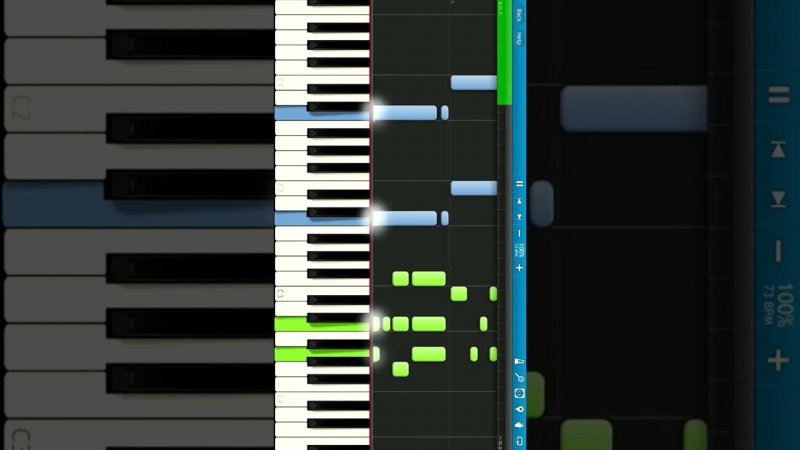 Burito ft. Елка - Ты Знаешь - Как играть на пианино #shorts #pianotutorial #synthesia