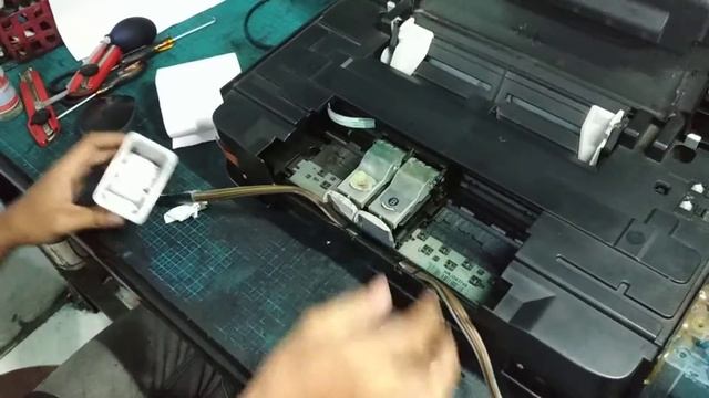 Cara Mengatasi Printer Canon iP2770 lampu orange berkedip 15 kali