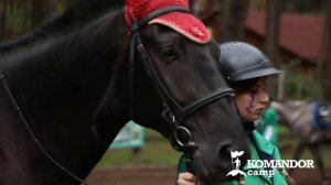 Конный лагерь для детей.