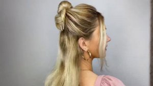 ПРИЧЕСКИ СО ШПИЛЬКОЙ ДЛЯ ВОЛОС. КРАСИВЫЕ ПРИЧЕСКИ НА КАЖДЫЙ ДЕНЬ. 4 EASY WAYS TO USE A FRENCH PIN 😍