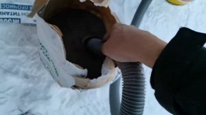 Реальный тест циклонного фильтра. Циклонный фильтр напечатанный на 3д принтере.