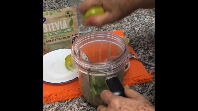 Licuado de Linaza con Nopal y limon