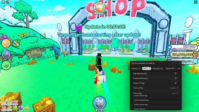 ? UPDATED | Pet Simulator X Script PASTEBIN 2023 : ?AutoFarm + Auto Hatch + Booth Sniper + Spawner смотреть онлайн