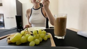 АСМР МУКБАНГ EATING MUKBANG ПП ЗАВТРАК