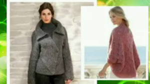 10 моделей жакетов из толстой пряжи спицами - Вязание