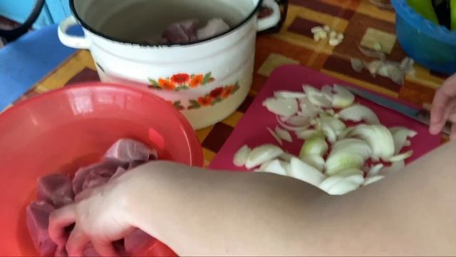 Холодное лето 2022 на Урале/Мариную шашлык и овощи/Боремся с травой/СНТ Лесные дачи Невьянский р-н