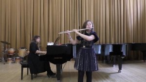 Я. Ваньхаль; Соната №2 II часть, исп. Мария Луиза Фролова (флейта)