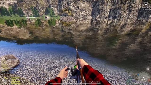 Русская Рыбалка 4 / Russian Fishing 4 (р.Белая) - Трофейный Хариус европейский