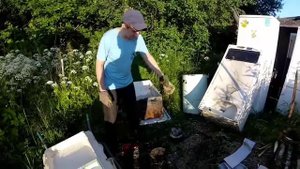 Полный разбор холодильника на металл