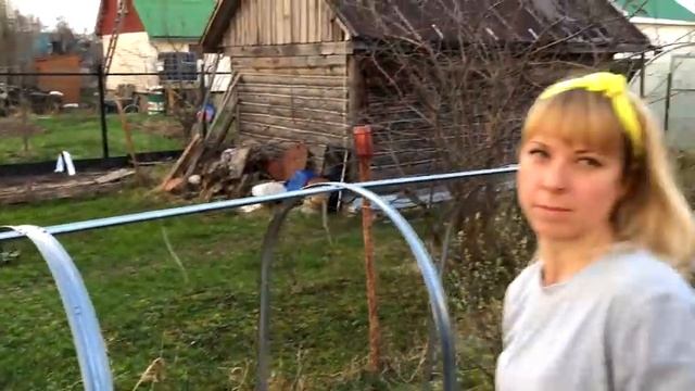 Самый бюджетный парник (теплица) своими руками