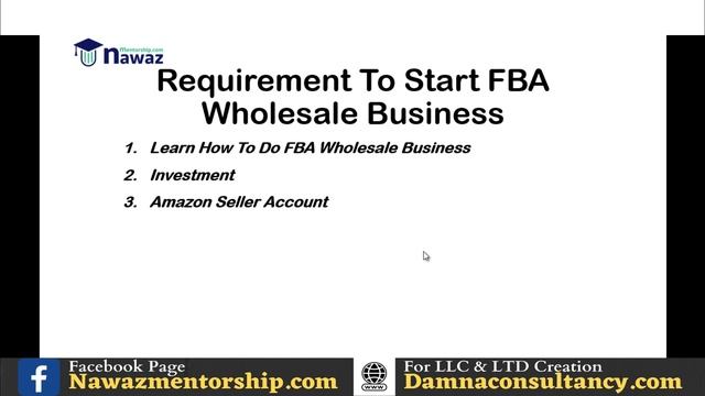 Amazon FBA Wholesale Full Course From Scratch | Amazon FBA Business | nawazmentorship.com