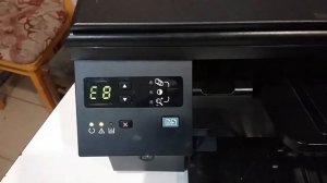 Принтер hp 1132 Принтер не печатает или печатает устранение ошибки E8