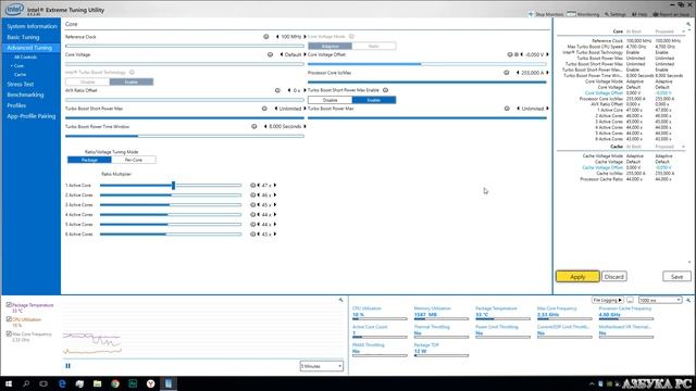 КАК СНИЗИТЬ ТЕМПЕРАТУРУ ПРОЦЕССОРА И ВОЛЬТАЖ (АНДЕРВОЛЬТИНГ) смотреть онлайн