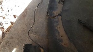 Вид имеет! Губа на ваз 2110 по дешману. Тюнинг.