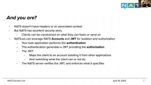 NATS Connect Live! Session II
