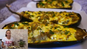 Фаршированные БАКЛАЖАНЫ с СЫРОМ, ТВОРОГОМ и ЧЕСНОКОМ в духовке