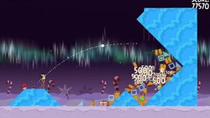 Winter Wonderham 1-9 | Score 142300 | Angry Birds Seasons