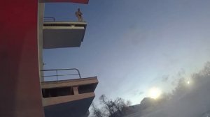 Бассейн ЧАЙКА в Москве ! Прыжок с 7 и 10 метров !