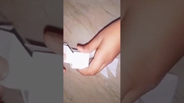 Lockdown Creativity| How to make DIY 3-D ORIGAMI CUBE
