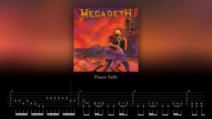 Megadeth - Peace Sells (Guitar Backing Track with Tabs)