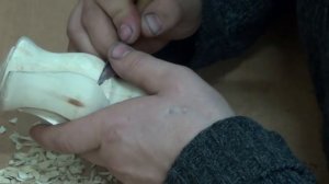 резьба розы из дерева