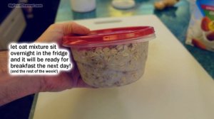 Overnight Oats for a Healthy Oatmeal Habit